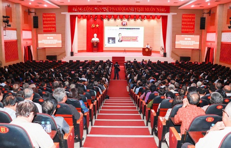 Hơn 3.000 đảng viên phường Tăng Nhơn Phú dự hội nghị quán triệt Nghị quyết 79, Nghị quyết 80