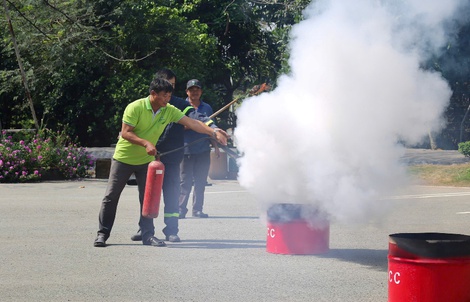 VWS nâng cao năng lực phòng cháy chữa cháy Khu liên hợp Đa Phước