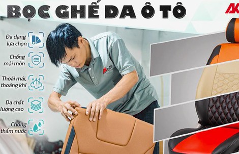 Bọc ghế da ô tô tại AKauto: Khi kỹ thuật, thẩm mỹ và trải nghiệm tạo nên sự khác biệt