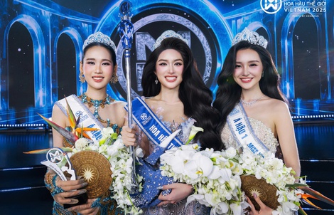 Cận cảnh nhan sắc đăng quang Miss World Vietnam 2025