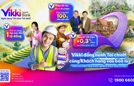 Vikki Bank tiếp tục triển khai gói tín dụng 10.000 tỷ đồng năm Bính Ngọ 2026