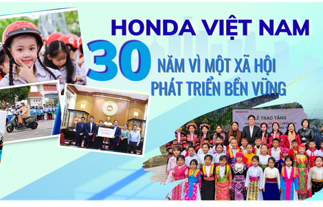 Honda Việt Nam - 30 năm vì một xã hội phát triển bền vững