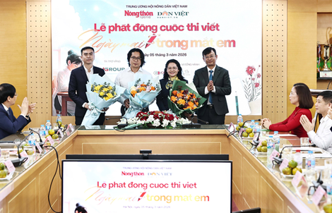 Phát động cuộc thi viết "Ngày mai trong mắt em"