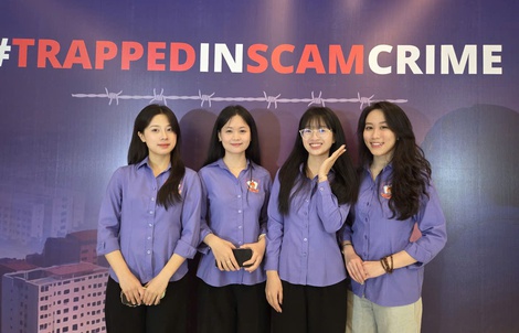 Ra mắt chiến dịch chống mua bán người vào các trung tâm lừa đảo