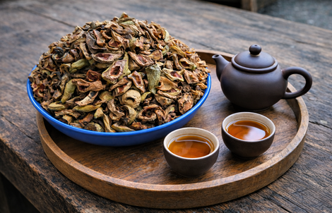 Uống trà trâu cổ làm “khổ” quý ông