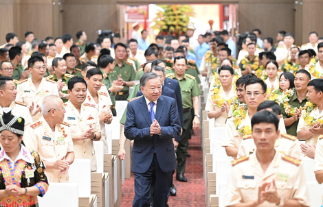 Tổng Bí thư, Chủ tịch nước Tô Lâm gửi thư chúc mừng Lực lượng Tham mưu CAND