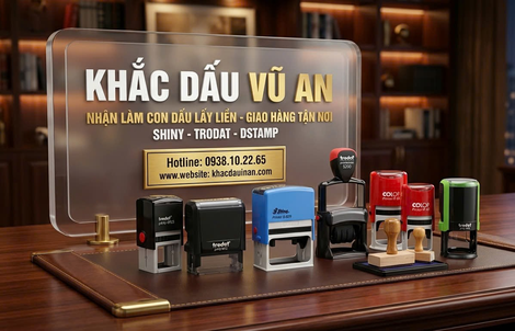 Khắc dấu Vũ An - Giải pháp dịch vụ khắc dấu chữ ký uy tín, giá rẻ tối ưu chi phí