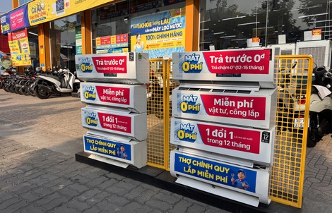 Nắng nóng kéo nhu cầu máy lạnh tăng đột biến