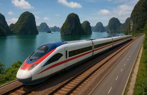 Khởi công tuyến đường sắt tốc độ cao Hà Nội - Quảng Ninh trị giá hơn 5,6 tỉ USD