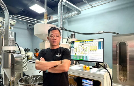 Kỳ công với nghề rang xay cà phê