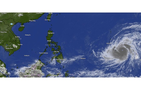 Bão Sinlaku dự báo mạnh lên cấp "siêu bão", có vào Biển Đông?