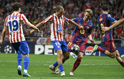 Atletico Madrid loại Barcelona tại tứ kết Champions League