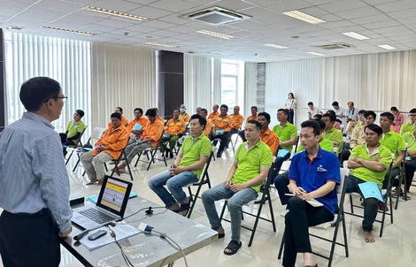 VWS huấn luyện an toàn lao động cho cán bộ, công nhân viên