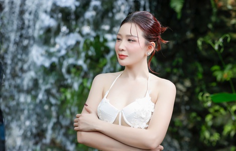 Vợ Dương Ngọc Thái tái xuất sau khi sinh con