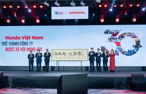 Honda Việt Nam - 30 năm vì một xã hội phát triển bền vững
