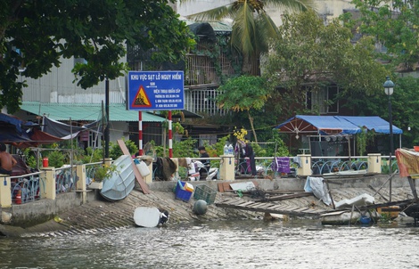 Ngăn sạt lở, giữ an toàn