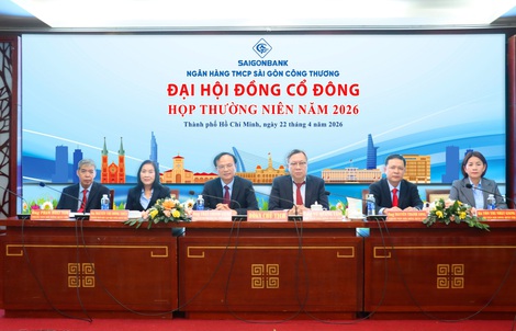 Năm 2026, SAIGONBANK đặt mục tiêu lợi nhuận 310 tỉ đồng