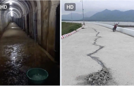 Khánh Hòa kiểm định hồ Sông Than sau sự cố nứt, thấm thân đập