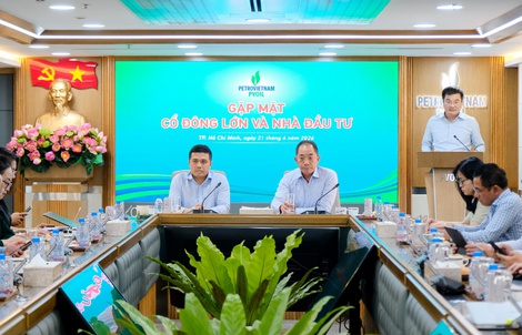 PVOIL gặp mặt các cổ đông lớn, quỹ đầu tư và công ty chứng khoán trước thềm Đại hội đồng cổ đông