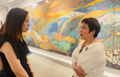 Giới thiệu 12 bức tranh sơn mài khổ lớn của họa sĩ Hiền Nguyễn