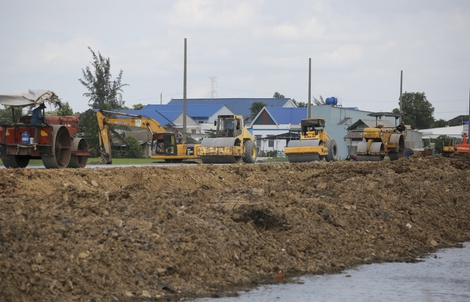 Tây Ninh dự trữ nguồn đất, đá, cát phục vụ đường Vành đai 4 và cao tốc TPHCM - Mộc Bài