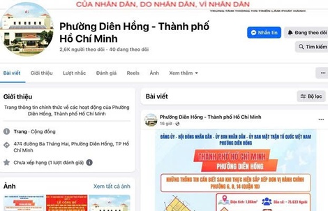 Tăng tính lan tỏa của fanpage phường, xã tại TPHCM