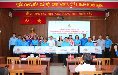 Đẩy mạnh chăm lo cho đoàn viên – lao động trong Tháng Công nhân