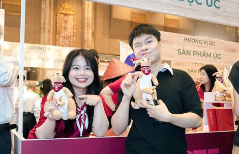 Giữa Hương vị Úc 2026, một góc học tập níu chân người trẻ