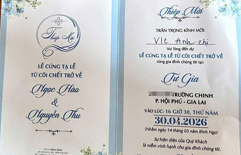 Xôn xao "lễ cúng tạ từ cõi chết trở về", hai vợ chồng ở Gia Lai nói gì?