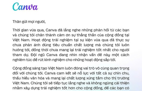 Canva Việt Nam lên tiếng sau lần ra mắt gây thất vọng