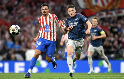 Arsenal cầm hòa Atletico Madrid, rộng cửa vào chung kết Champions League
