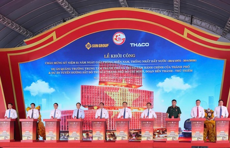 TP HCM khởi công những công trình vì nhân dân
