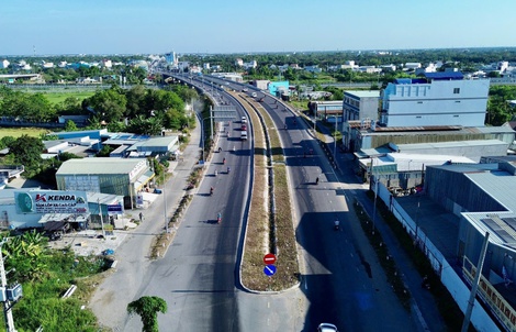 Diện mạo mới của Quốc lộ 50 hướng về Tây Ninh