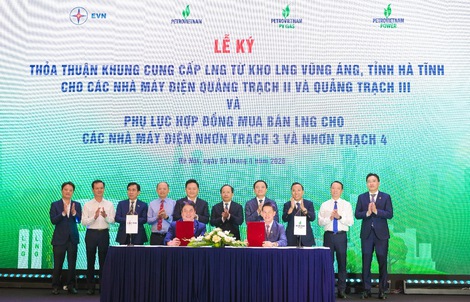 PV GAS phối hợp EVN, PV Power cung cấp khí LNG cho nhiều dự án điện