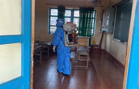 Phát hiện ổ dịch quai bị tại một trường tiểu học