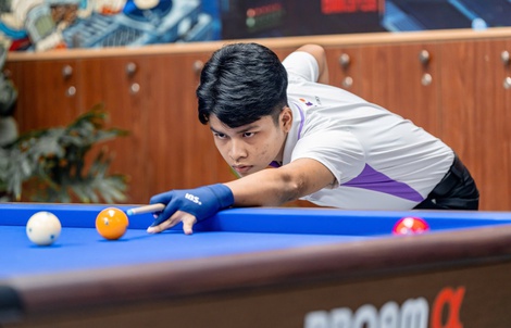 Xác định 16 cơ thủ dự World Cup billiards carom ba băng TPHCM 2026