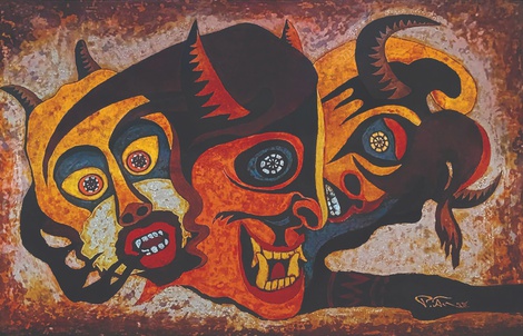 Biểu tượng Cơtu qua sơn mài đương đại