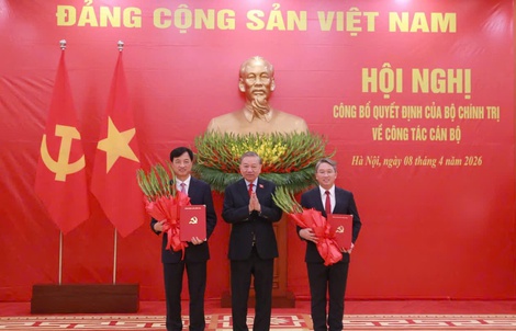 Bí thư Thành ủy Hà Nội Nguyễn Duy Ngọc được bổ nhiệm làm Trưởng Ban Tổ chức Trung ương