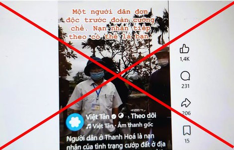 Bác thông tin bịa đặt trên trang Facebook phản động "Việt Tân"
