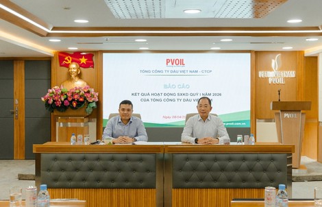PVOIL giữ vững “mạch nguồn” xăng dầu trong quý I-2026