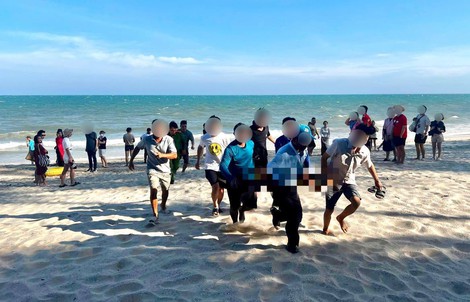 Tắm biển tại Mũi Né, một thiếu niên ở TPHCM đuối nước tử vong