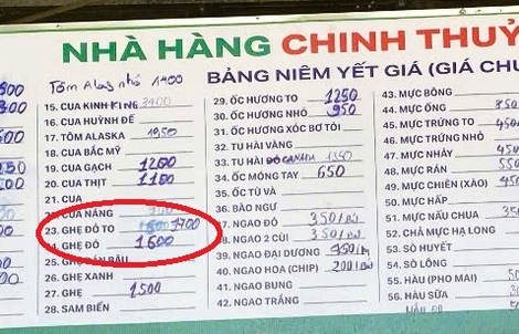 Công an thông tin về vụ việc hóa đơn bữa ăn gần 18 triệu đồng ở Sầm Sơn