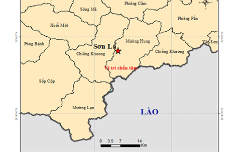 Động đất tại Sơn La, người dân cảm nhận rung lắc mạnh cùng tiếng động lớn