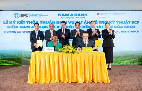 Nam A Bank và IFC kick off dự án tư vấn tài trợ chuỗi cung ứng (SCF)