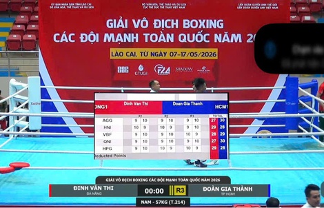 5 trọng tài cho thắng, 2 giám sát xử thua, đoàn boxing TPHCM bức xúc