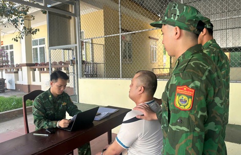 Nhiều đối tượng bị bắt giữ chỉ sau ít giờ xuất hiện ở biên giới