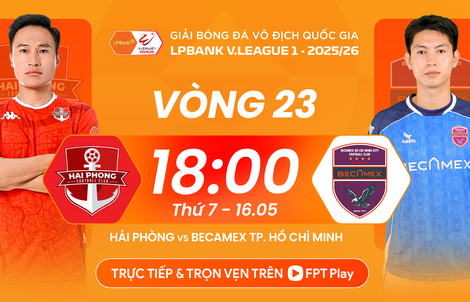 Hải Phòng - Becamex TP HCM: Cuộc so tài giữa hai tân "thuyền trưởng"
