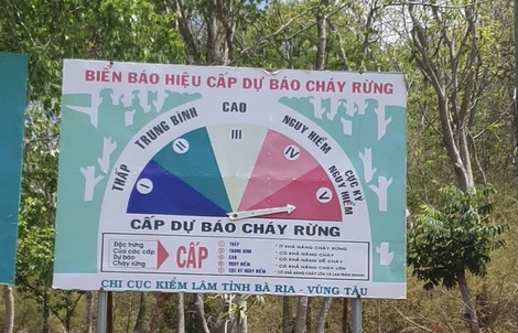 TPHCM: Cảnh báo cháy rừng ở cấp cao nhất - cực kỳ nguy hiểm