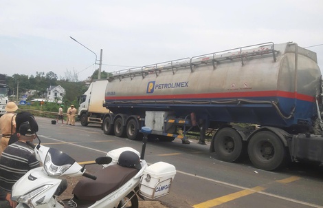 Tai nạn giao thông nghiêm trọng, một đoạn quốc lộ qua Đồng Nai ùn tắc kéo dài gần 5km