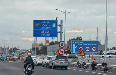 Tuyến cao tốc Biên Hòa - Vũng Tàu chính thức thông xe